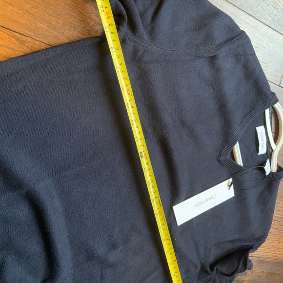 NWT💗🆕calvin Klein men V-Neck long sleeve sweater size S - Picture 5 of 14